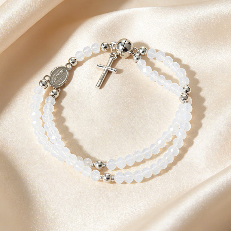 Jewelance™ RosaryBracelet 1+1 GRATIS: Magnetisk Lukning Klassisk Rosenkransarmbånd