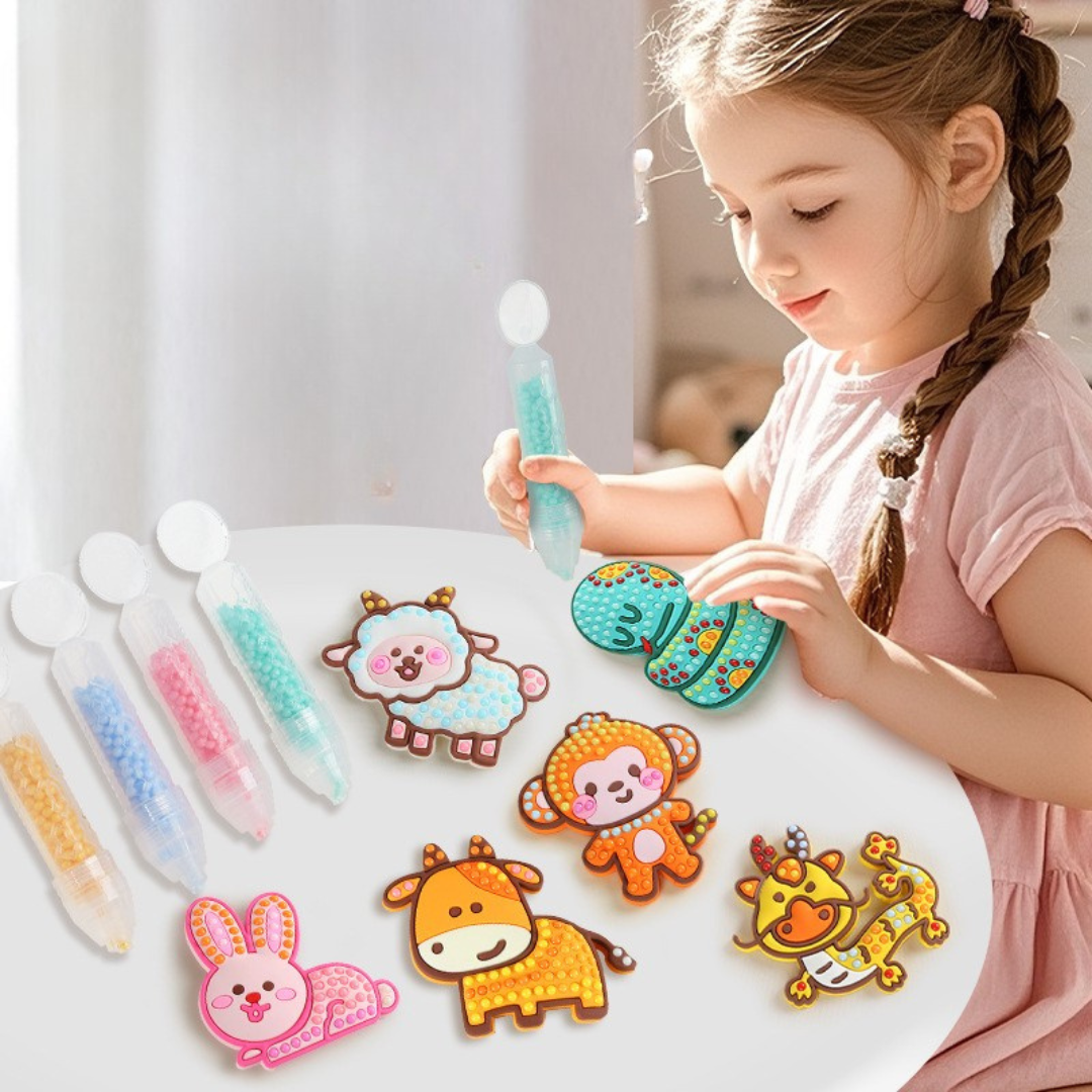 Kletshuts™ BeadsKit - Kreativ DIY Sjov Maleri Og Håndværk Perler Kit