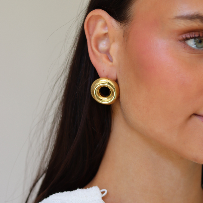 Jewelance™ RoundEarrings 1+1 GRATIS - Moderne Minimalistiske Elegante Runde Øreringe