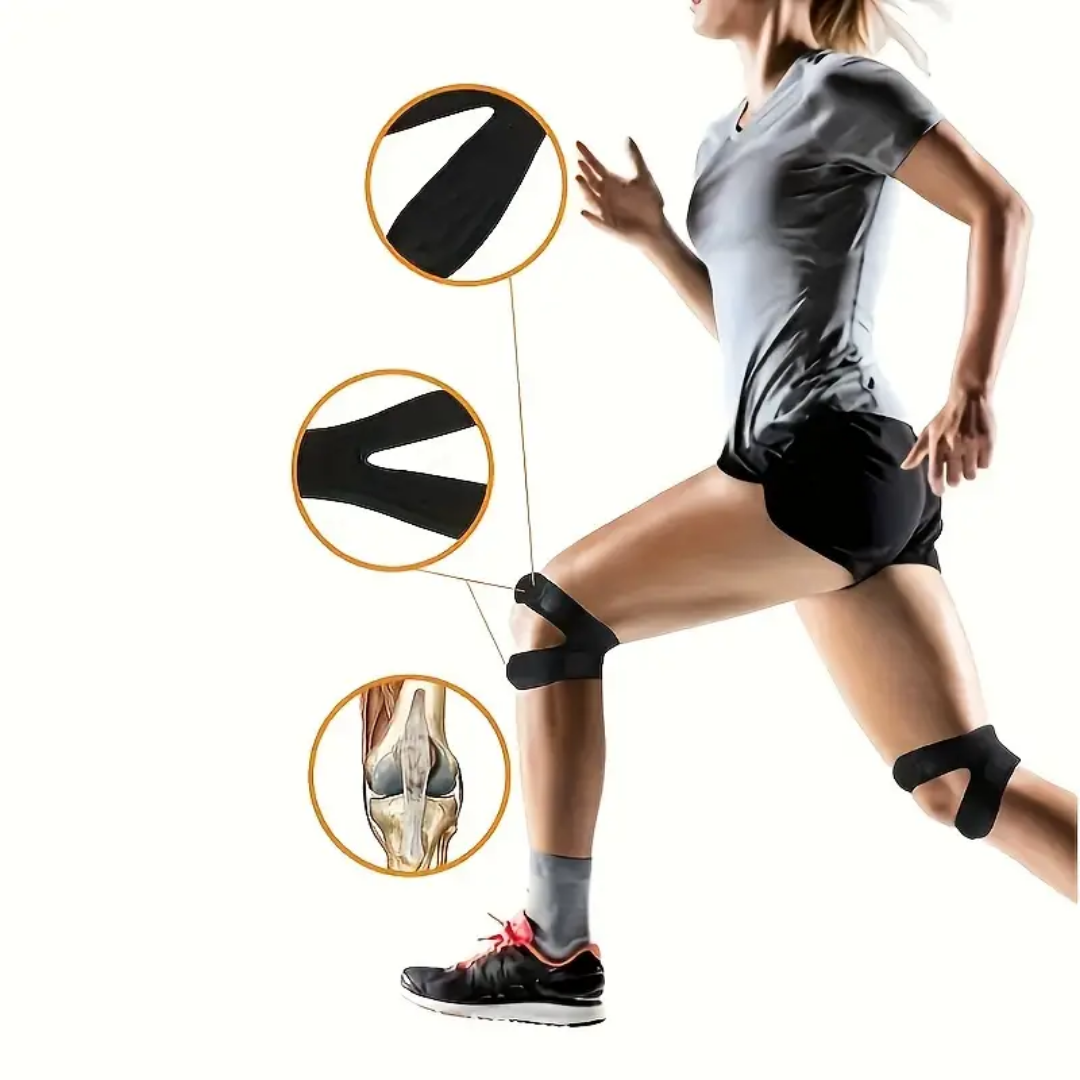 Icone™ KneeBrace 1+1 GRATIS: Justerbar Knæ Strop Velcro Støtte Og Beskytter Bøjle
