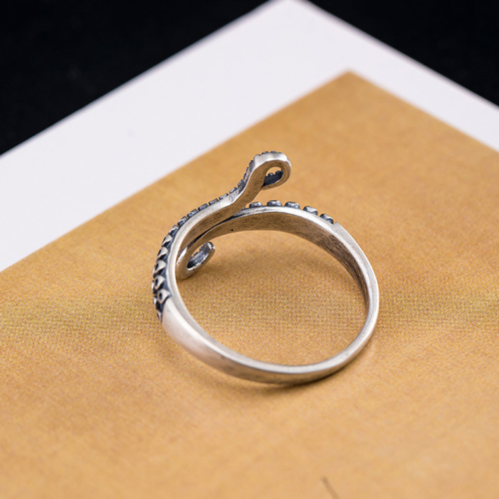 Jewelance™ OctopusRing 1+2 GRATIS: Justerbar Retro Blæksprutte Mode Ring
