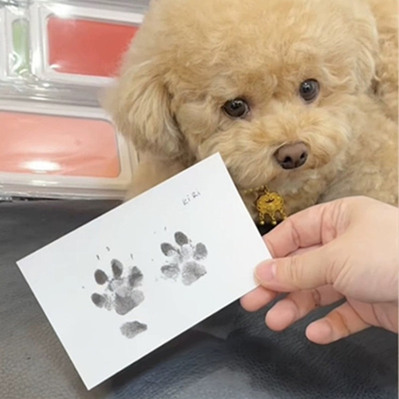 DogCatFri™ PawPrint: Kæledyr Pote Ramme Og Udskrivning Kit