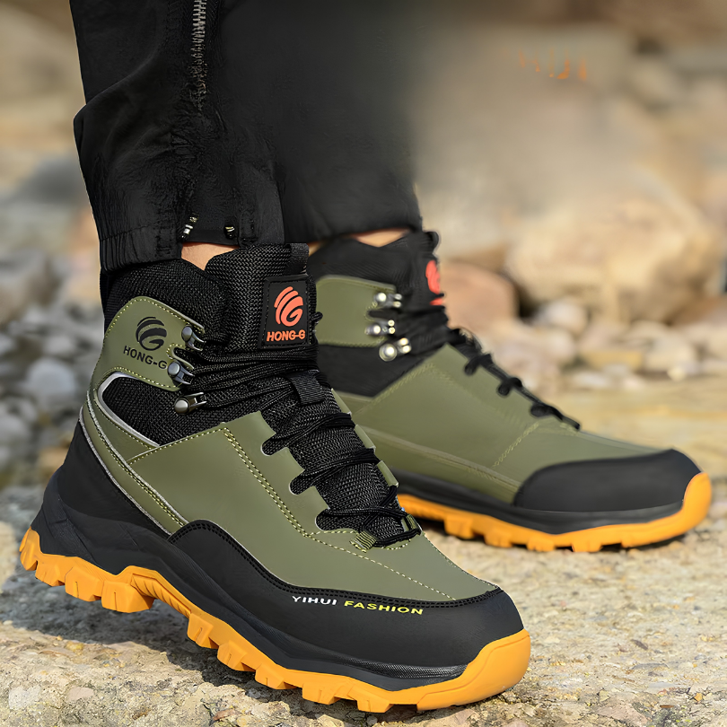 Happy™ WorkShoes: Punkteringsresistente Skridsikre Sikkerhedssko