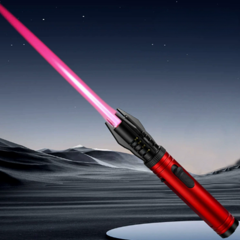 LightsaberFlame: Bærbar Lyssværd Vindtæt Flamme Blæse Fakkel Lighter