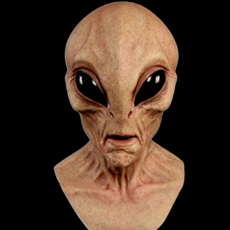 AlienMask - Halloween Kostume Ultra-Realisme Alien Maske