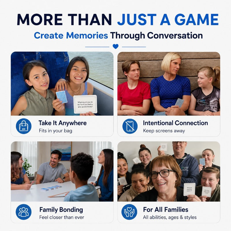 ConversationCards - Familiebånd Og Samtalestarterkort