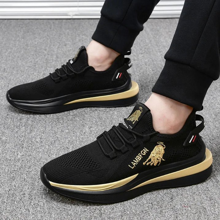 Happy™ ComfyStride: Mænds Moderne Letvægts Åndbare Comfy Stride Sko