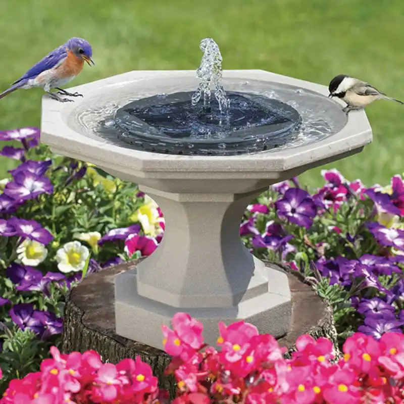 SolarFountain - Udendørs Solvandpumpe Flydende Havefontæne