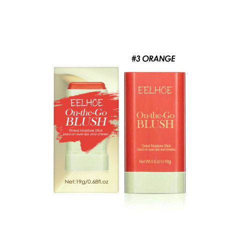 Multi-use blush og highlighter stick