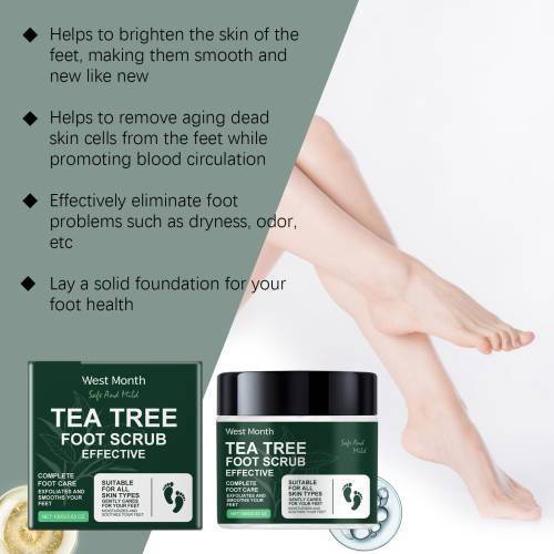 Tetræ havsalt fodscrub