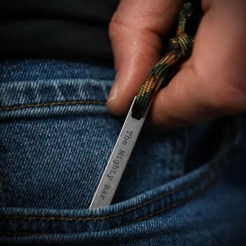 MiniPrybar 1+1 GRATIS: Holdbar Multifunktionel Mini Prybar Nøglering