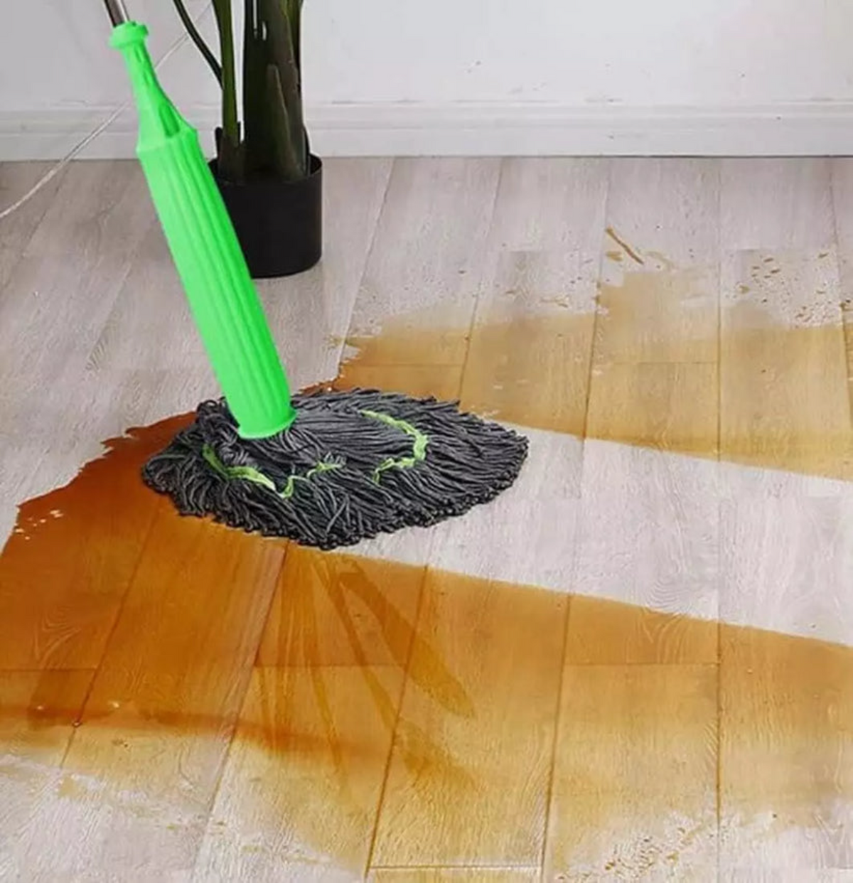 Cleaner Pro° SmartSqueeze 1+1 GRATIS: Håndfri Selv-Vridende Smart Klem Dreje Moppe