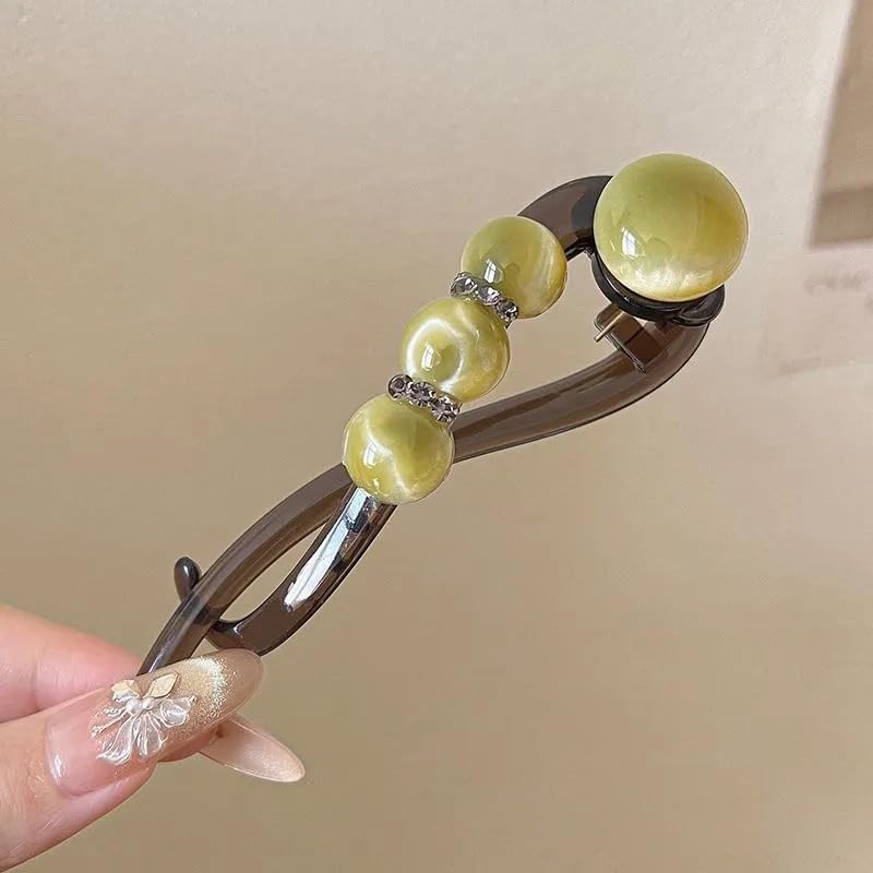 Rose® HairClip - Alsidig Elegant Perle Twist Hårdesign Klipsæt