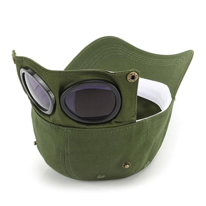 Icone™ GogglesCap - Alsidig Goggle Pilot Baseball Kasket
