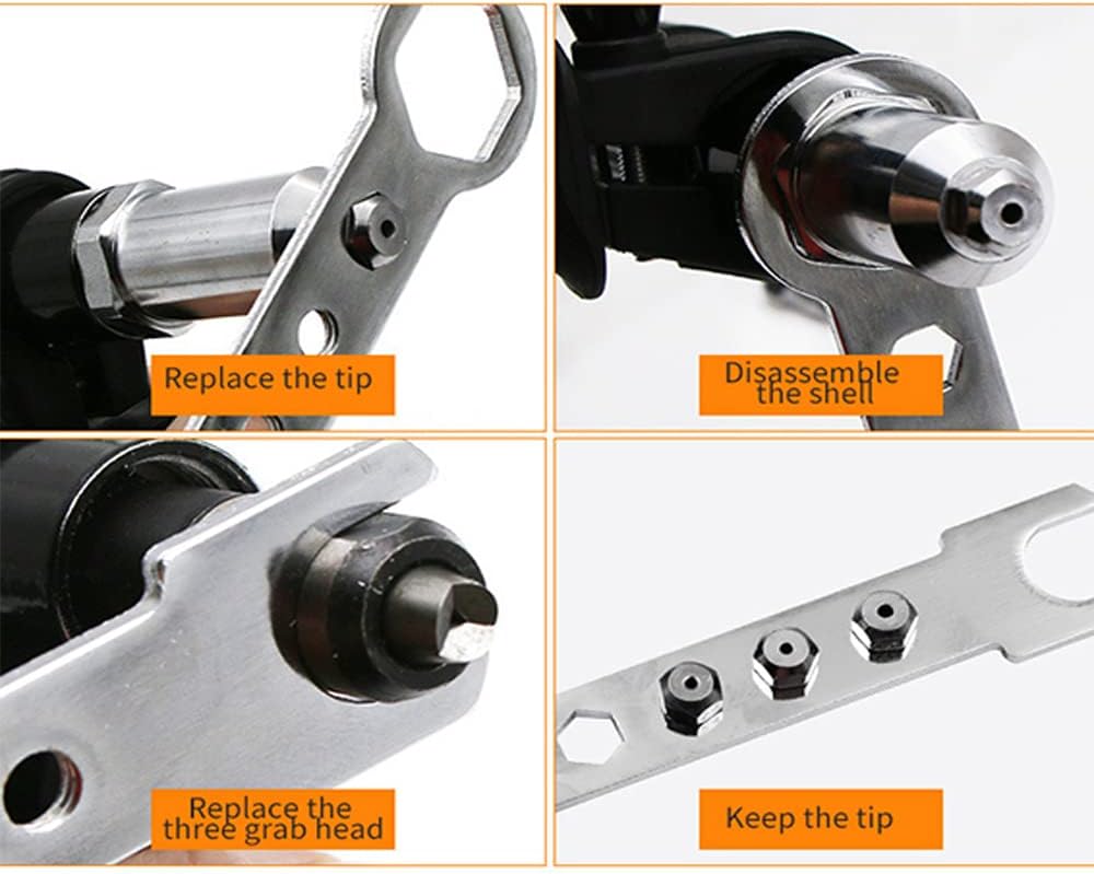 RivetAdapter - Professionel Nitte Pistol Adapter Kit
