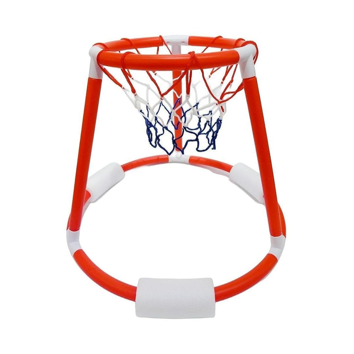 Kletshuts™ FloatingDunk: Oppustelig Hoop Flydende Pool Basketball Dunk Sæt Legetøj