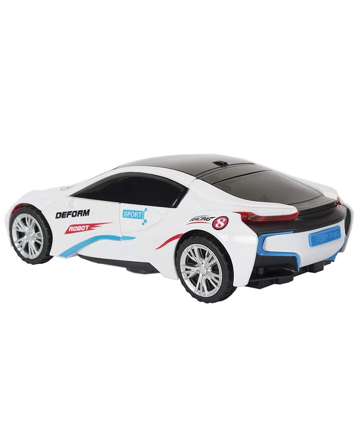 Kletshuts™ TransformerCar: Højtydende Bil-Til-Robot 2-I-1 Transformer Billegetøj