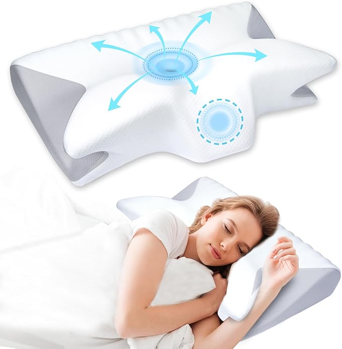 CurvePillow - Blød Ergonomisk Kurve Pude