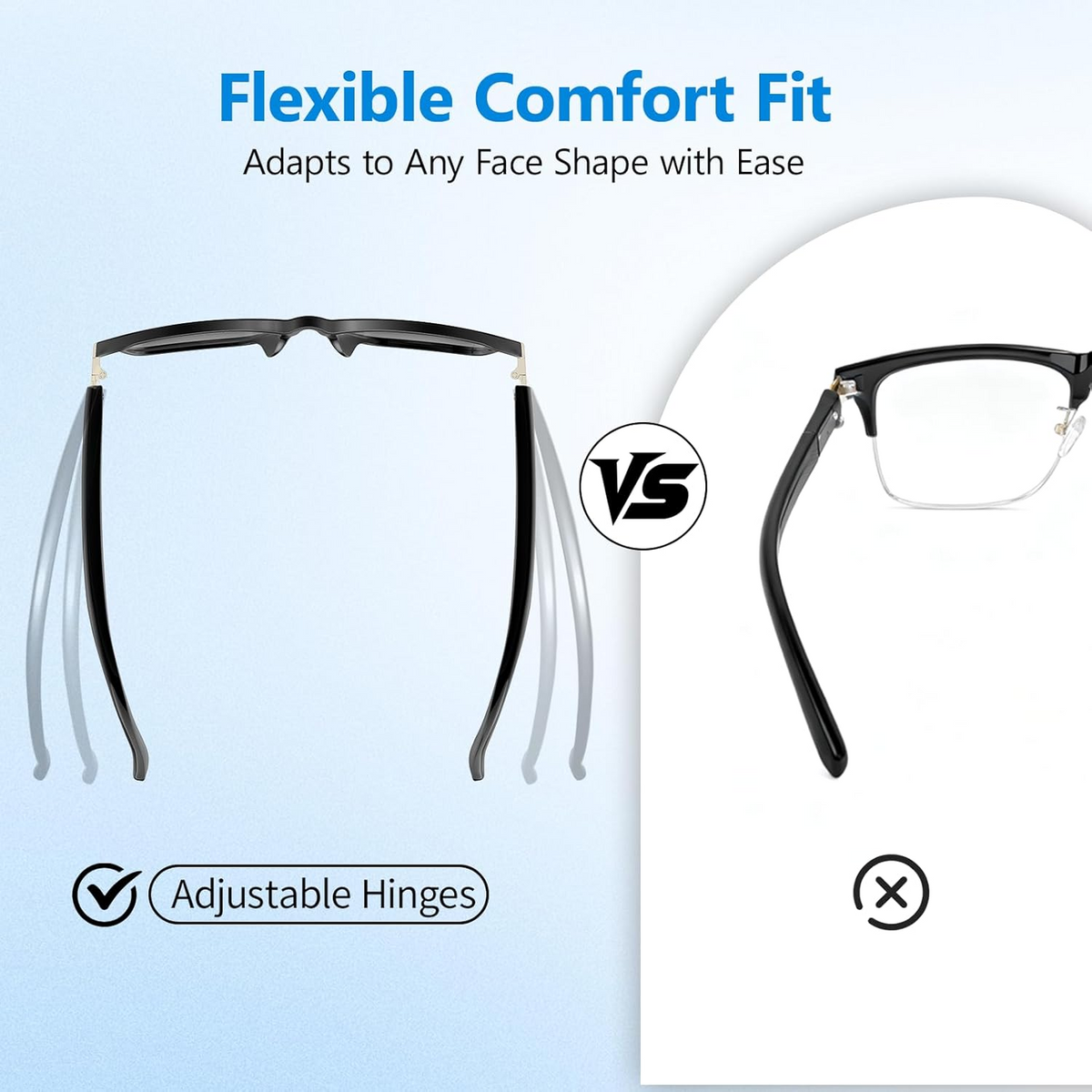 SmartGlasses™ - Multifunktionelle Smarte Livsstilsbærbare Audio- og Oversættelsesbriller