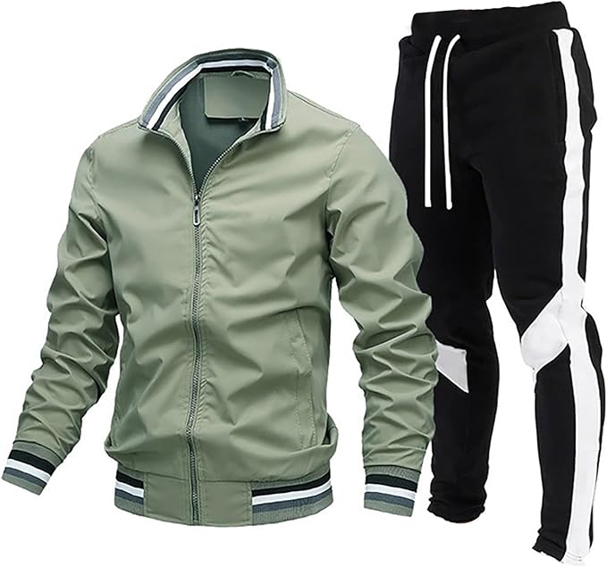 Icone™ TrackSuit: Lynlås Stå op Op Krave Fitness Sæt