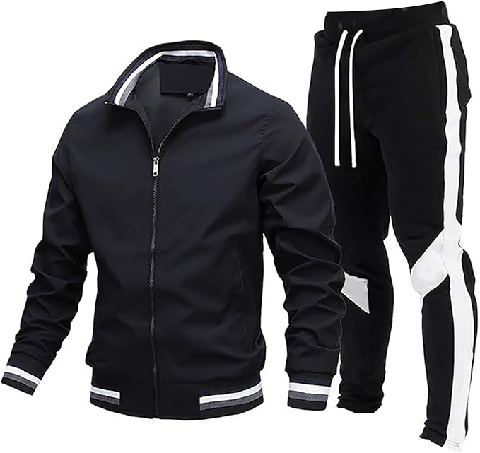 Icone™ TrackSuit: Lynlås Stå op Op Krave Fitness Sæt