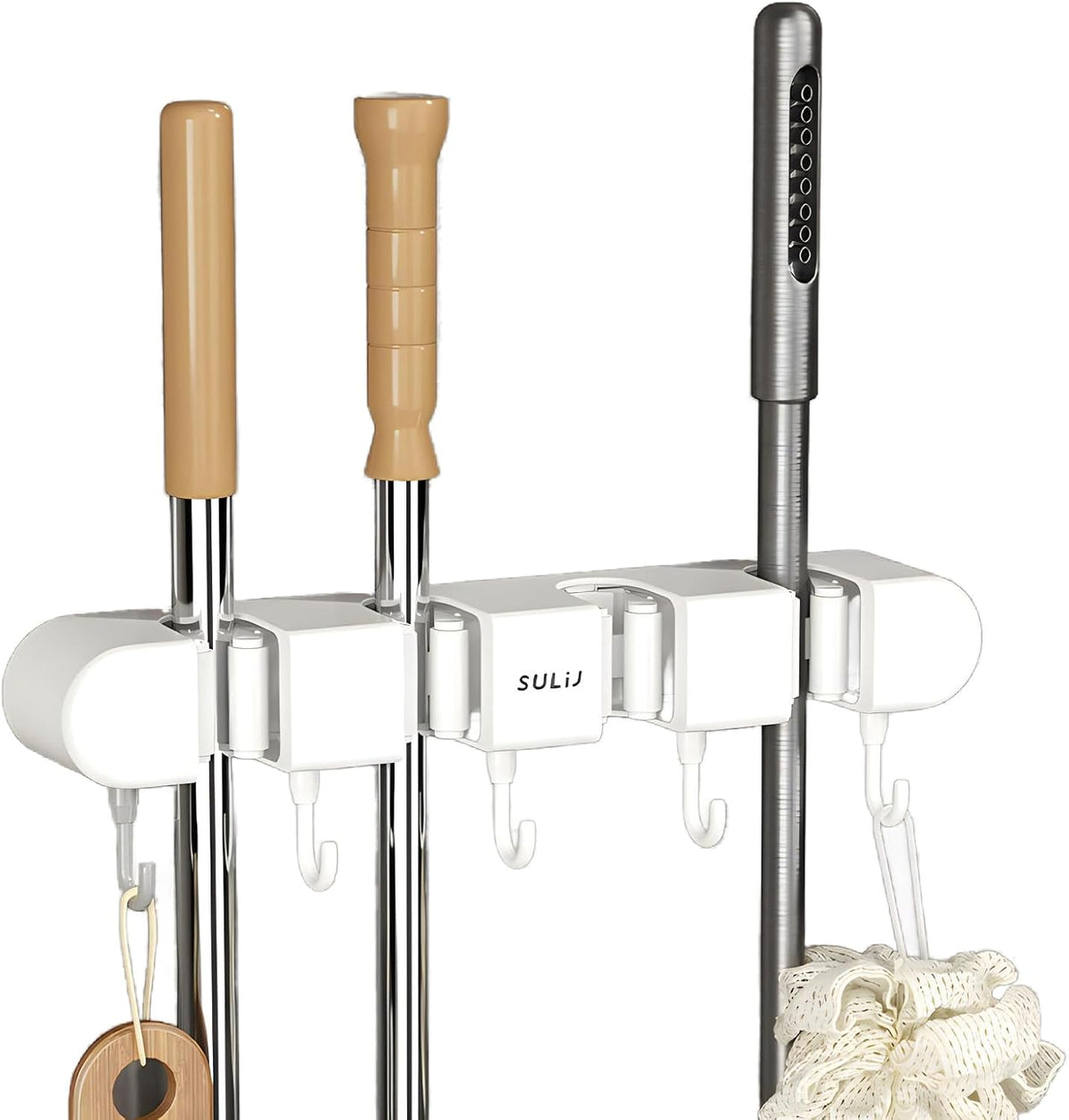 GlideHold® AdhesiveHooks 1+1 GRATIS: Multi-Brug Stærk Klæbende Holder Kroge