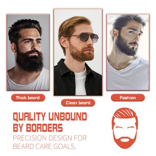 Skægstyling rullekam