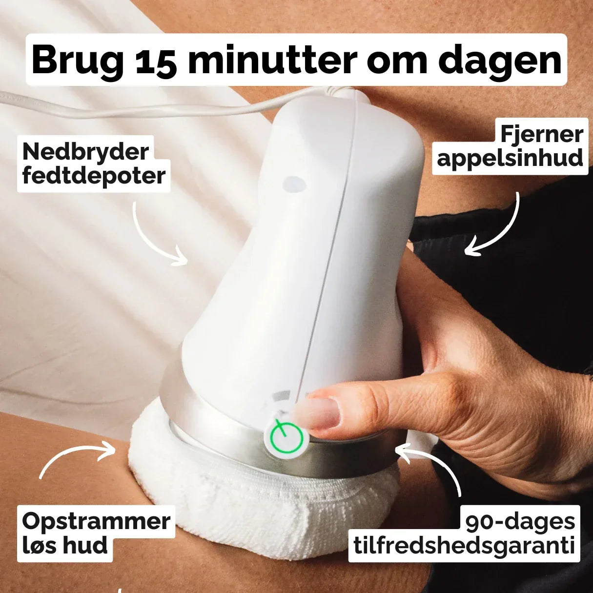 Produktbillede af BodySculp 2.0 håndholdt kropsmassager fra en anden vinkel