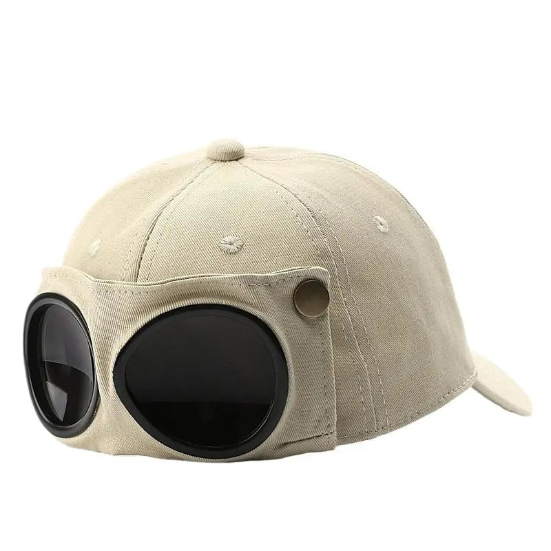Icone™ GogglesCap - Alsidig Goggle Pilot Baseball Kasket