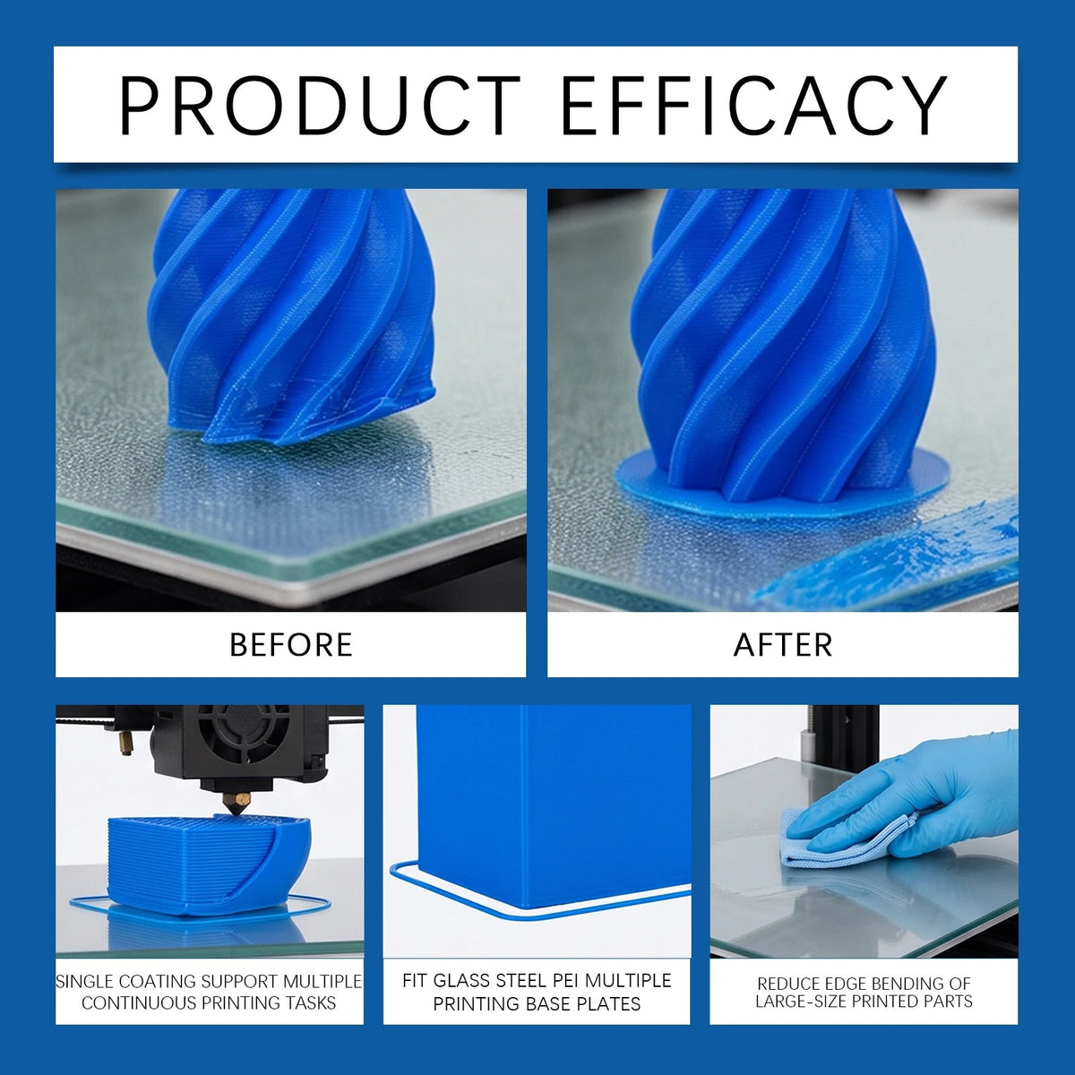 AdhesionGrease - 3D Printer Adhesion Bed Grease For Reliable First Layers
