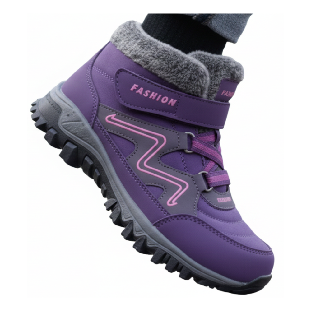 Happy™ WinterShoes: Hele Dagen Varm Og Behagelig Støtte Kvinder Vinter Sko