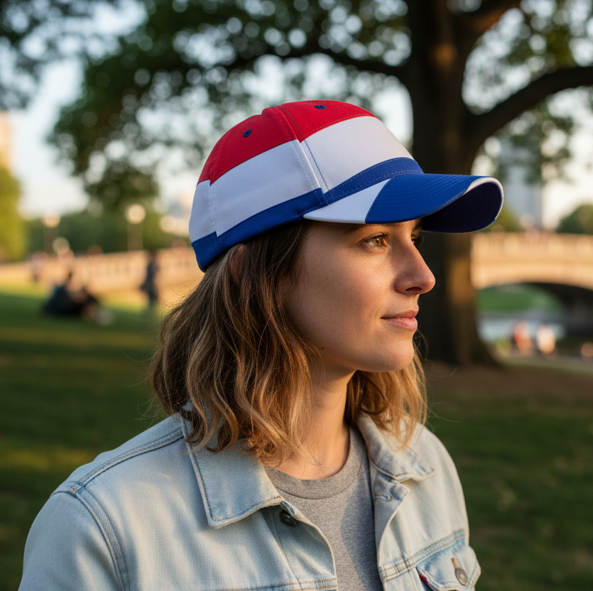 Icone™ PatrioticCap: Ære Arv Modig Stil Stolt Ånd Baseball Patriotisk Kasket