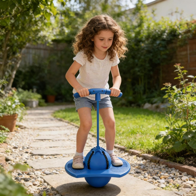 Kletshuts™ PogoBall - Balance Hoppe Pogobold Med Håndtag
