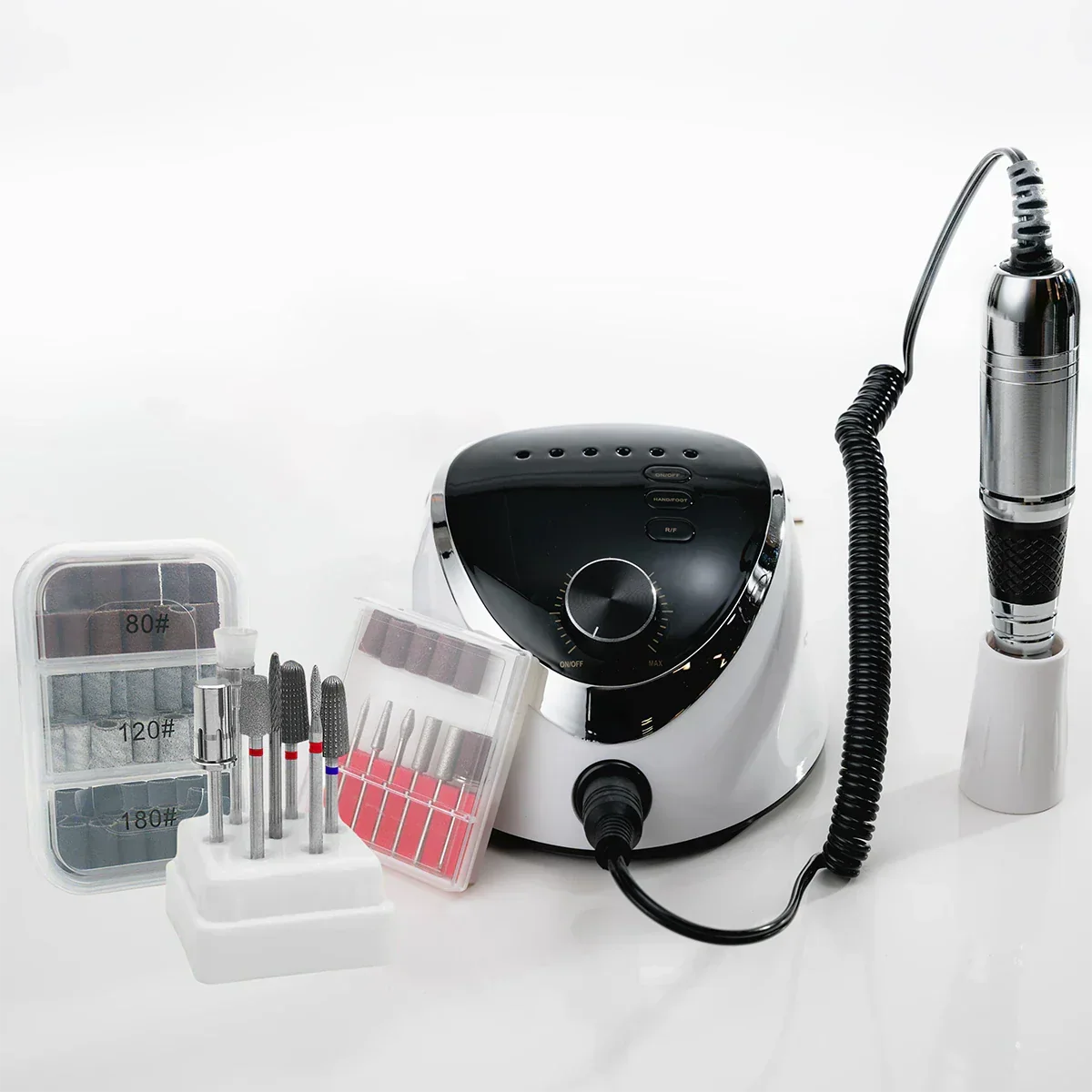 Nail Pro elektrisk neglefil med 6 bits – ekstra produktvisning