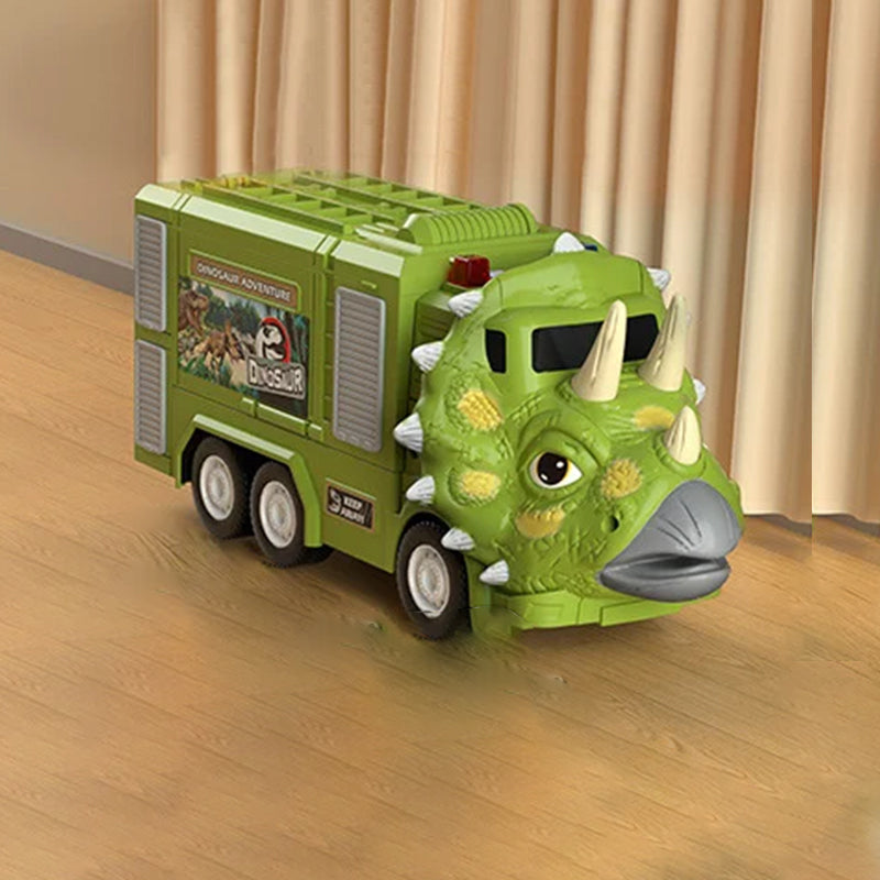 Kletshuts™ DinoTruck: Dinosaur Lastbil Legetøjssæt Med Lys Og Musik