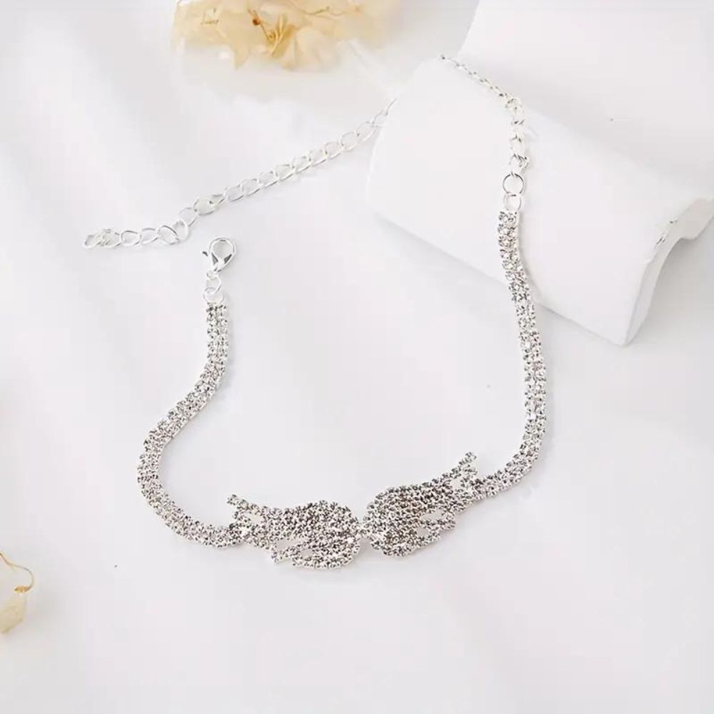 Jewelance™ WingsAnklet 1+1 GRATIS: Stilfuld Mode Rhinestone Engel Vinger Anklet