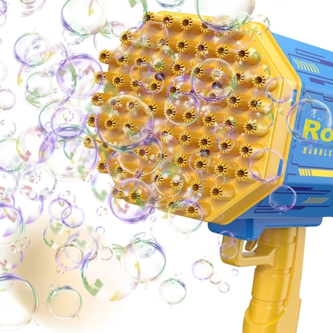 Kletshuts™ BubbleGun – Automatisk Sæbe Raket Boble Pistol Blæser Legetøj