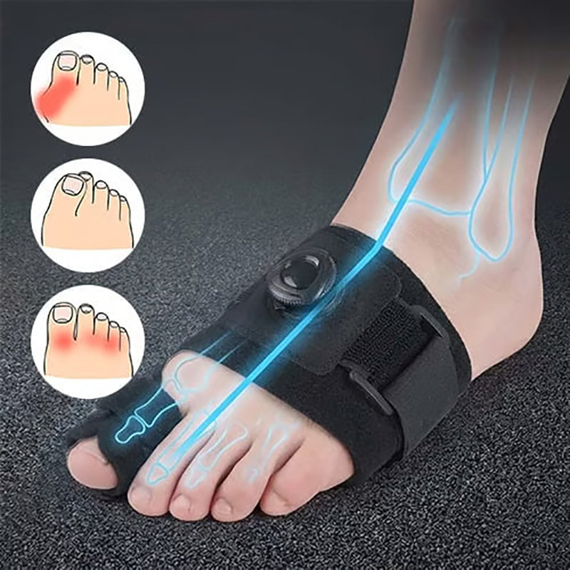 ToeStraightener 1+1 GRATIS - Justerbar Komfortabel Tåretter Korrigerer