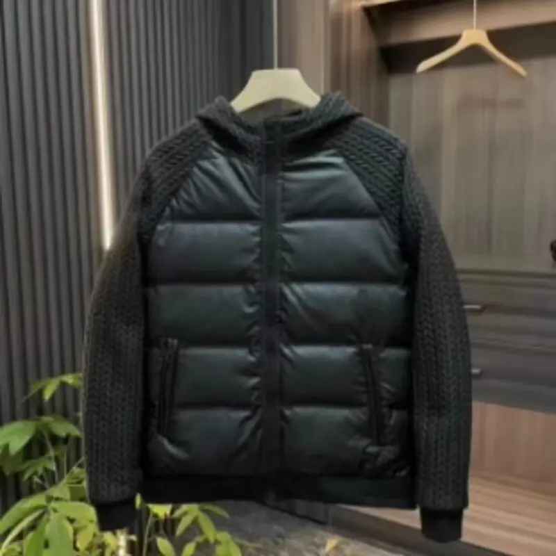 Icone™ WindbreakerJacket: Herre Hætte Polstret Vindjakke Jakke