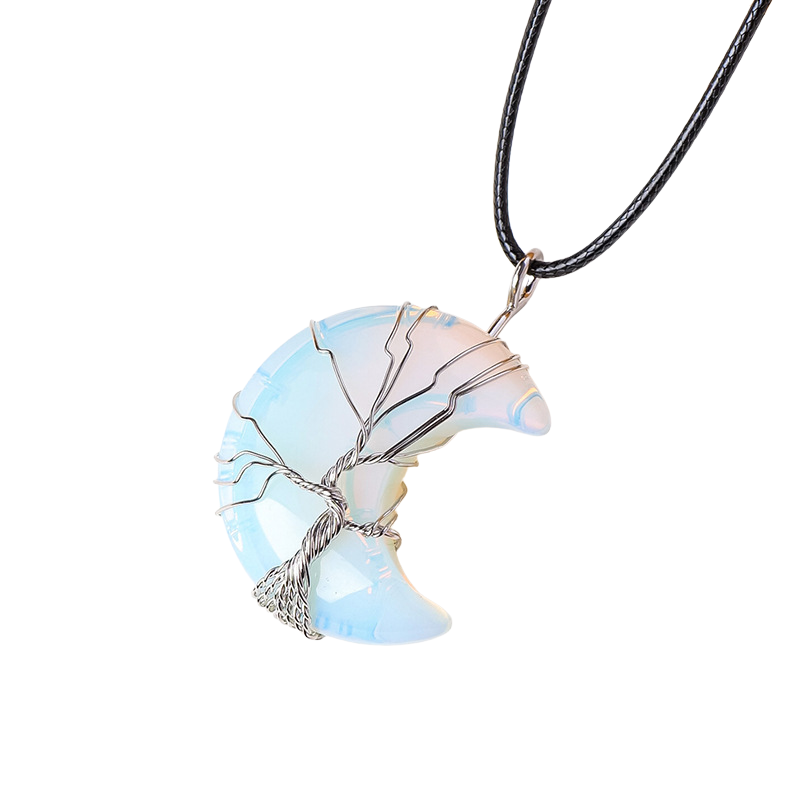 Jewelance™ RootedNecklace 1+1 GRATIS - Rodfæstet Crescent Måne Vedhæng Halskæde