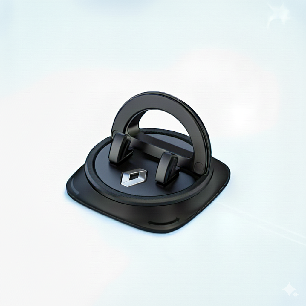 Holder360° MobileHolder: Skridsikker Dashboard Mobil Holder Med 360° Rotation
