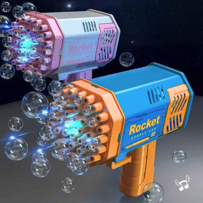 Kletshuts™ BubbleGun – Automatisk Sæbe Raket Boble Pistol Blæser Legetøj