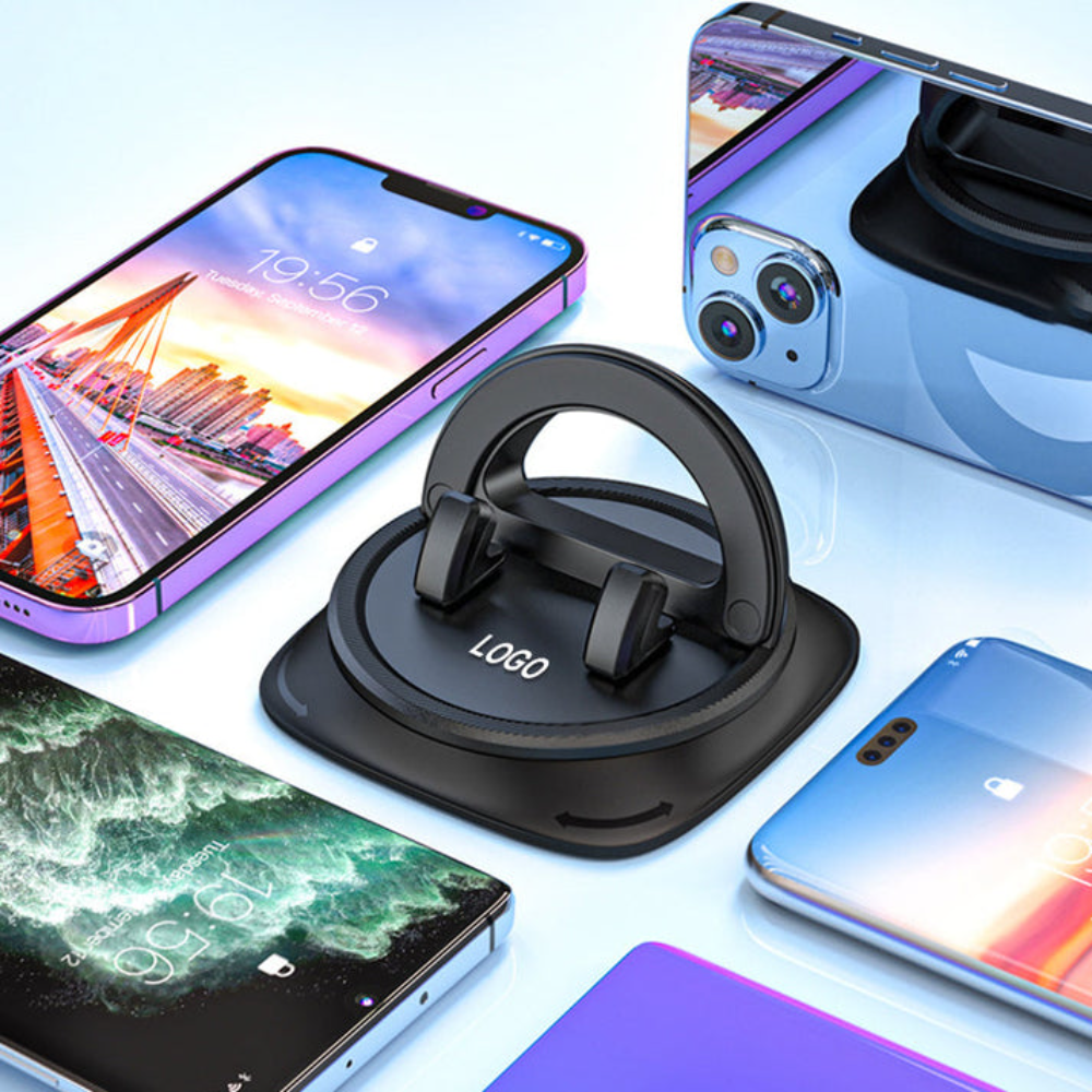 Holder360° MobileHolder: Skridsikker Dashboard Mobil Holder Med 360° Rotation