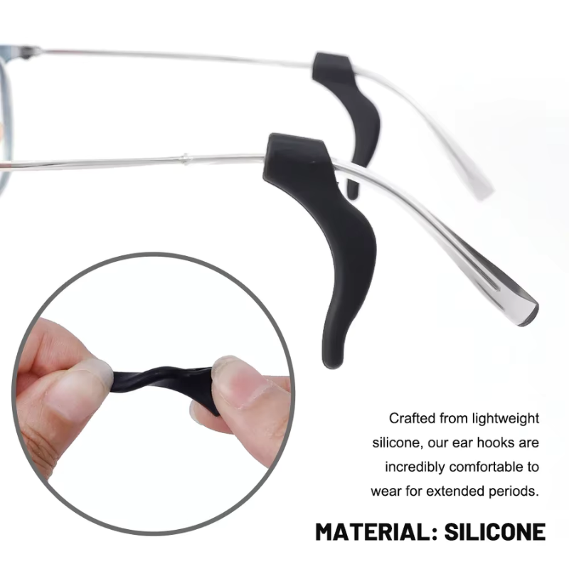 EarGrips 2+2 GRATIS - Non-Slip Sikker Hold Øjenglas Silikone Øre Grips