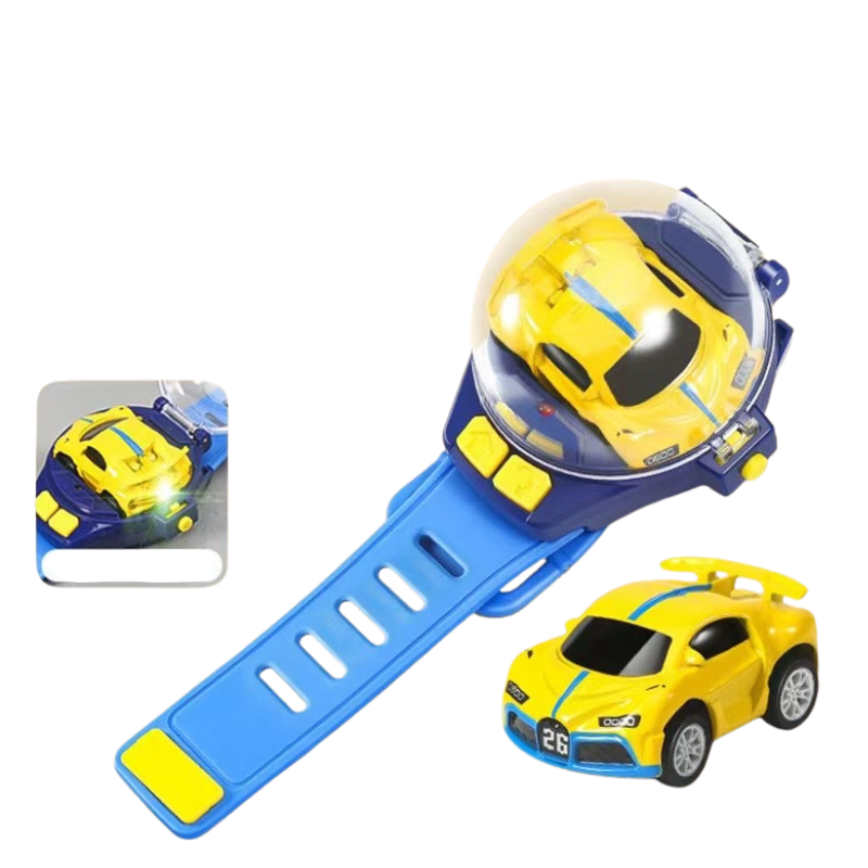 Kletshuts™ WatchCar: Børns Mini Racing Armbåndsur Fjernstyret Bil Legetøj