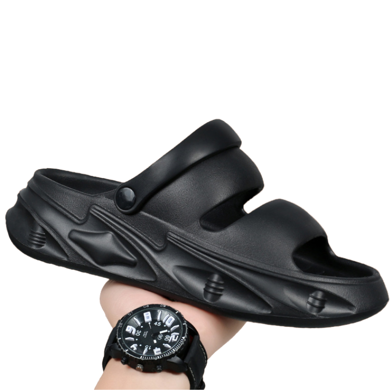 Happy™ StrappySlippers - Bløde Hævede Strappy Hjemmesko Til Mænd Og Kvinder