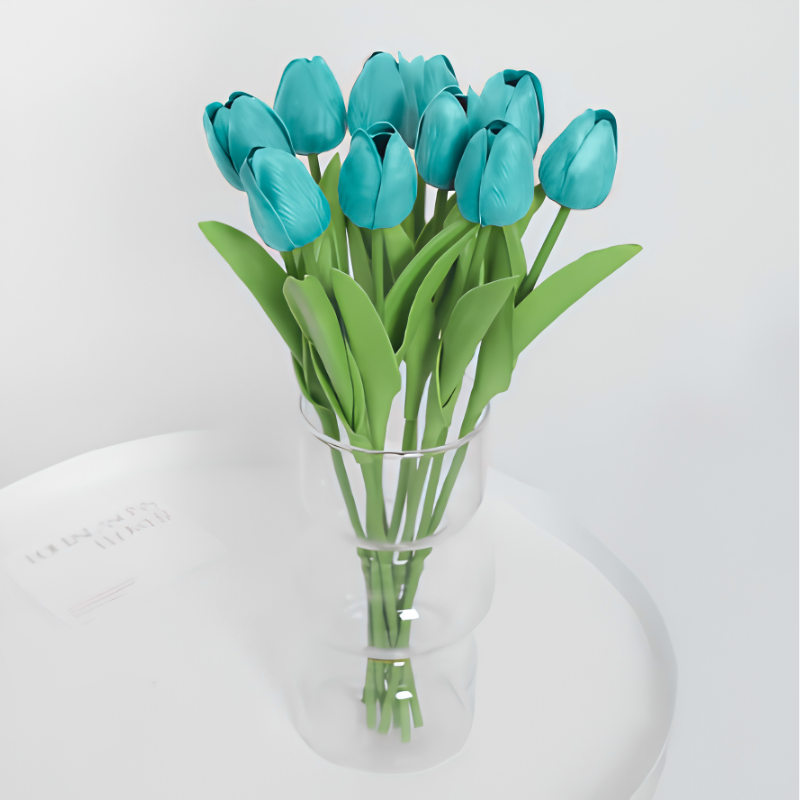 ArtificialTulips: Realistisk Skønhed Kunstig Blomsterdekoration Tulipansæt