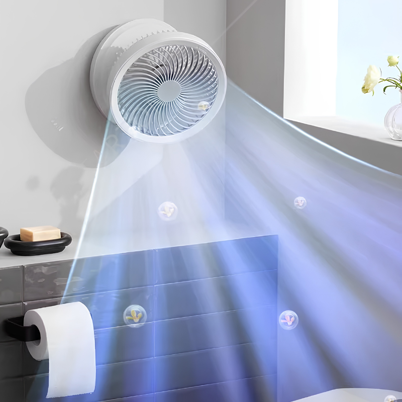 PortableFan™ - Bærbar Genopladelig Personlig Køleventilator