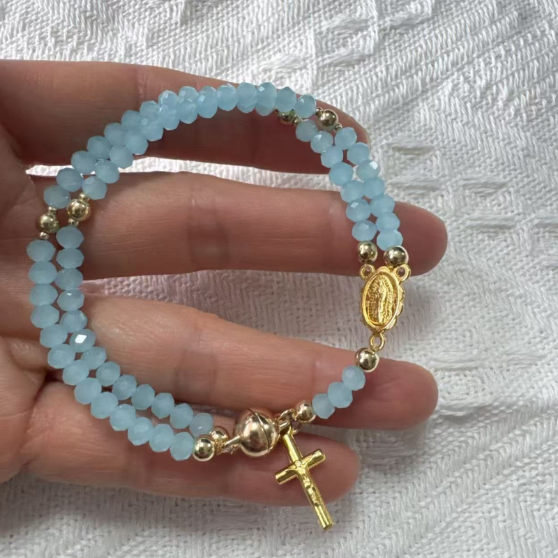Jewelance™ RosaryBracelet 1+1 GRATIS: Magnetisk Lukning Klassisk Rosenkransarmbånd