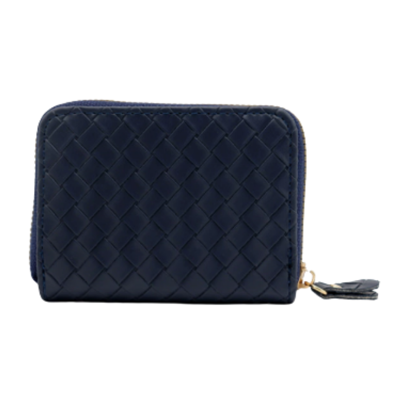 Icone™ WovenWallet - Minimalistisk Vævet Design Bilnøgle- Og Kortpung